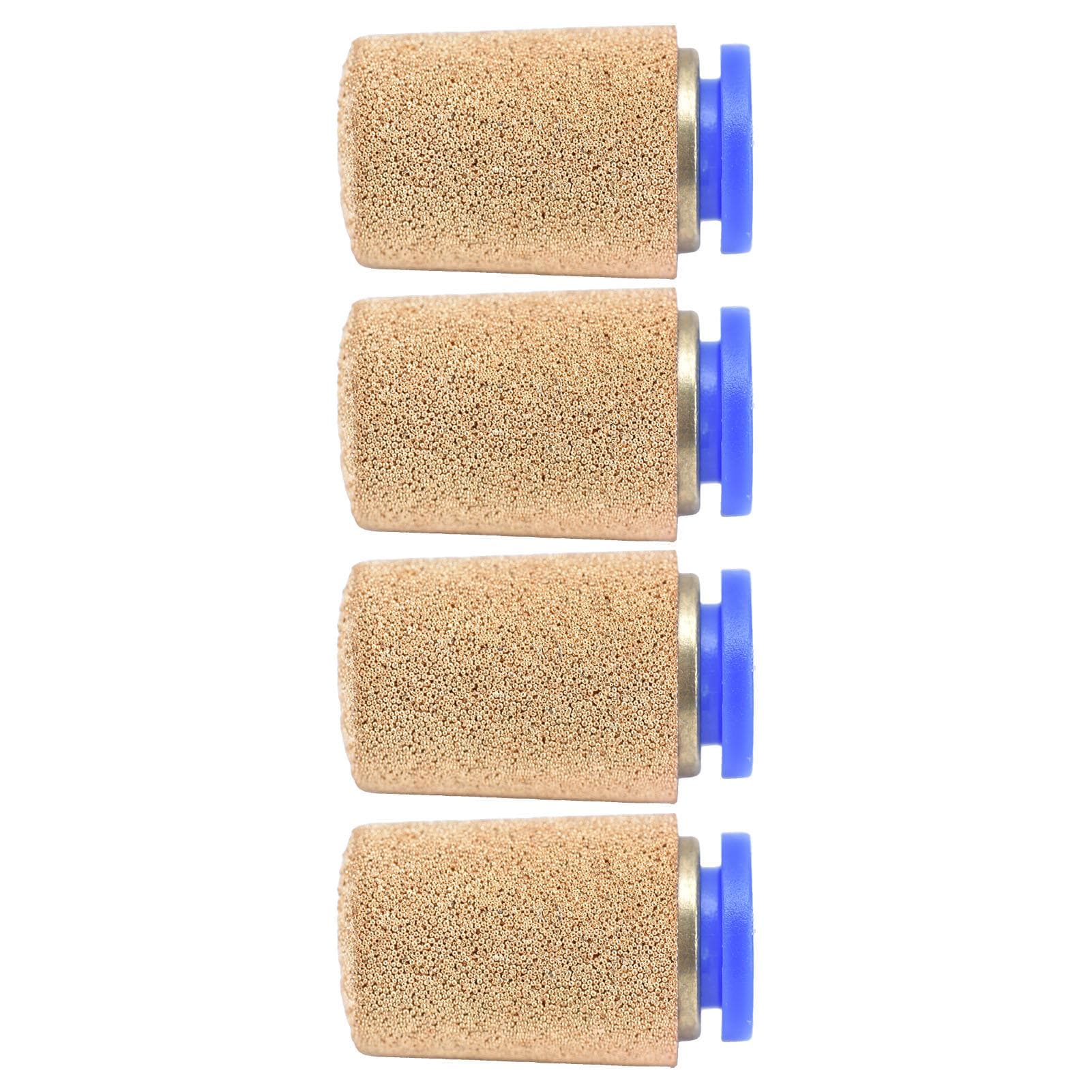 4Pcs Air Pneumatic Mufflers Exhaust Mute Silencer Noise Filter Reducer Hardware PSF8