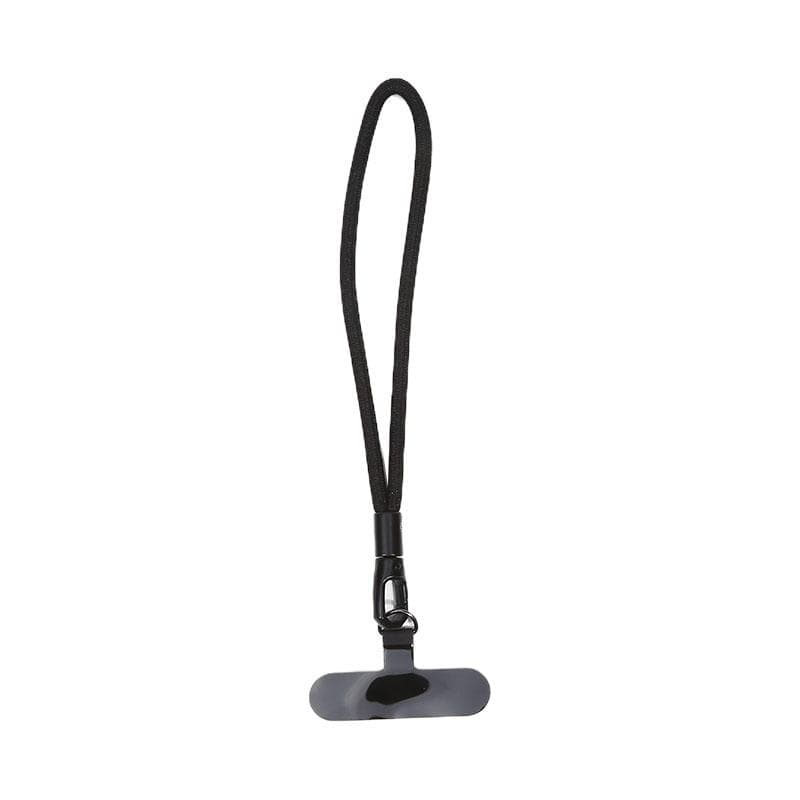 Multifunctional Mobile Phone Lanyard Outdoor Activity Smartphone Cases Phone Strap Wrist Strap 360° Rotation Anti-Entanglement Mobile Safety Straps One Size black