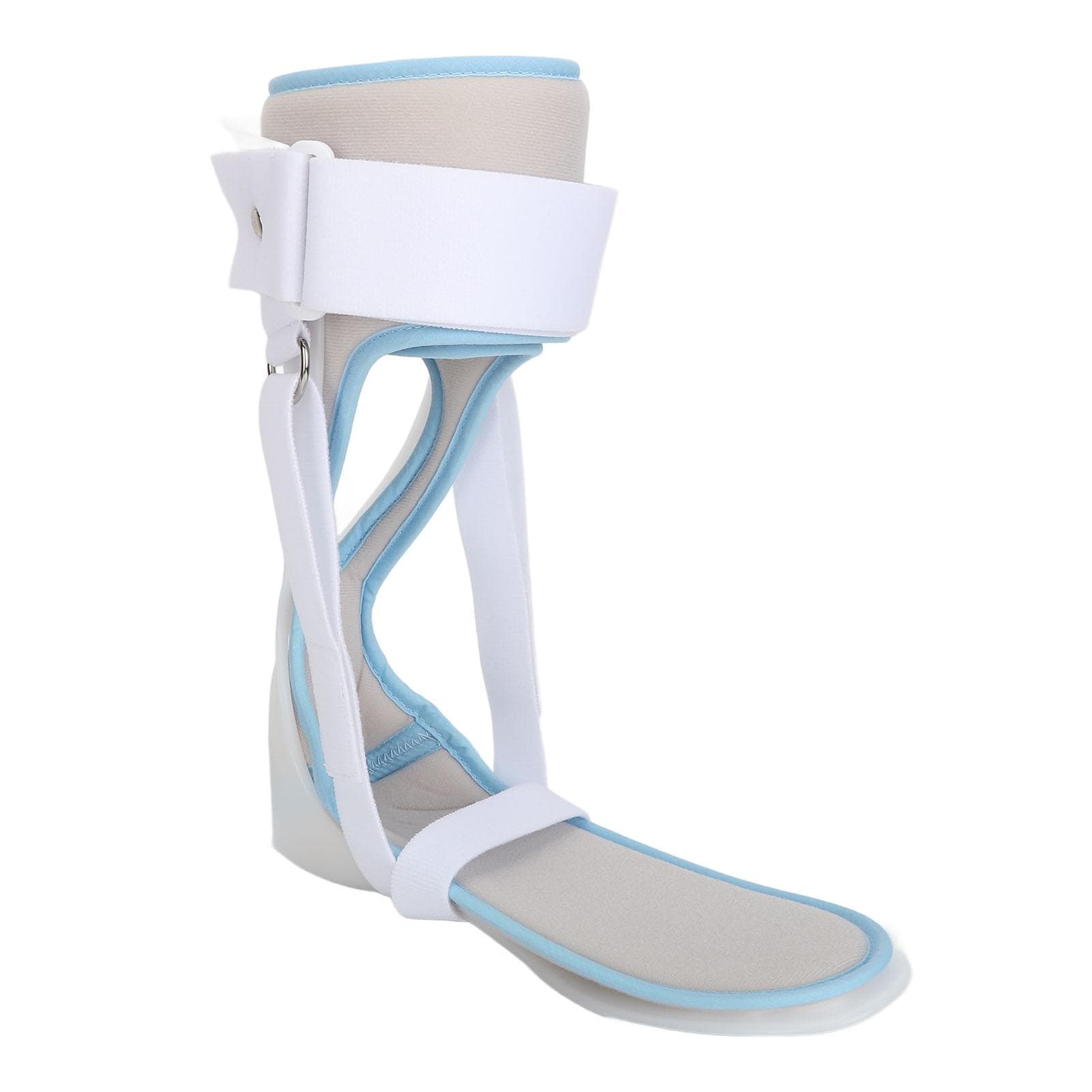 AFO Drop Foot Stabilizer Adjustable Soft Padding Lightweight Fatigue Resistant Drop Foot Brace L(for 6.5-9kg)