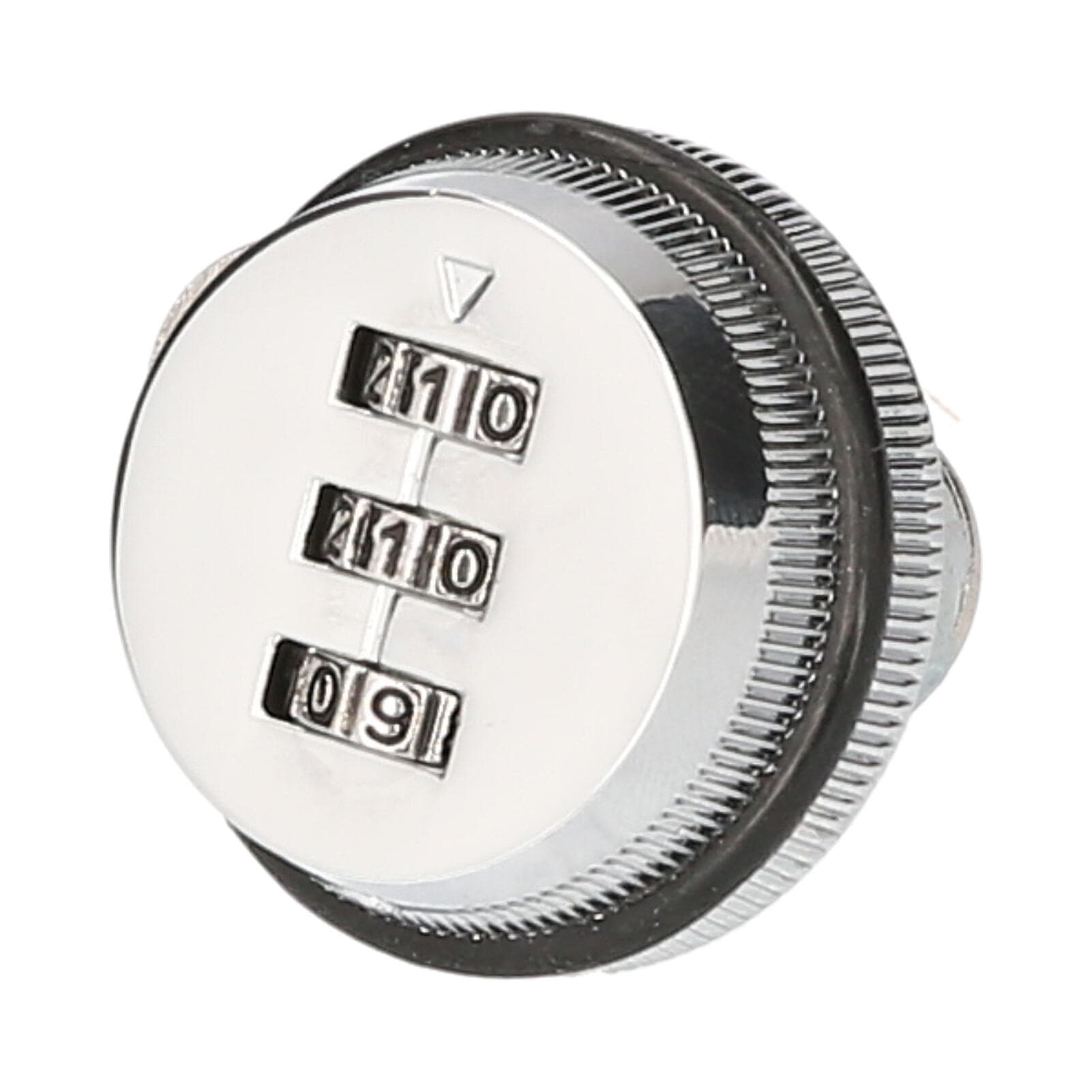 XT20 Combination Cam Lock Zinc Alloy Password Coded Lock Security Locks 3-Digit Rotary Tongue Lock silver