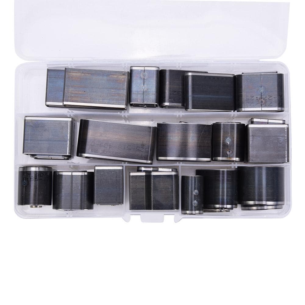 55 Pcs Leather Punch Tool Kit HSS Universal Phone Leather Holster Punch Cutter Set