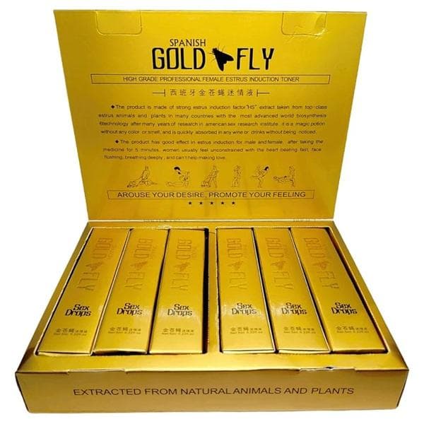 Gold Fly arousing drops for women 12 sticks