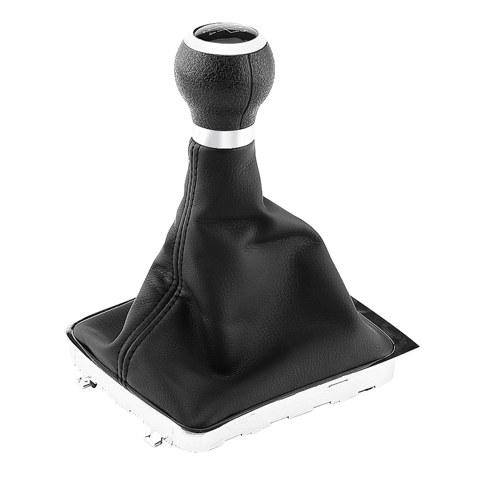 5 Speed Car Gear Shift Knob Gearstick Gaiter Boot Frame Kit for Passat B6 20062010
