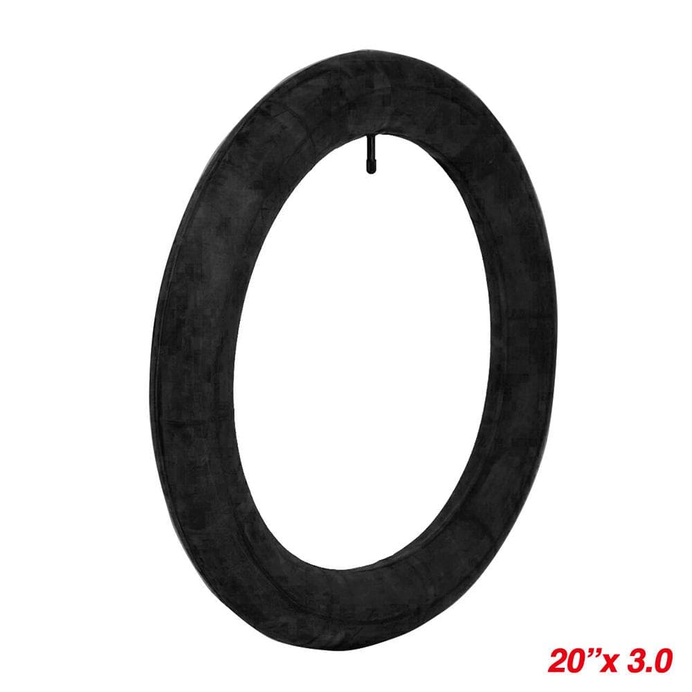 20 x 3.0 Inch Fat Bike Inner Tube Rubber Bike Folding Tires Snow Beach Bicycle Replacement Tire 50.8*7.62cm Inner Tube