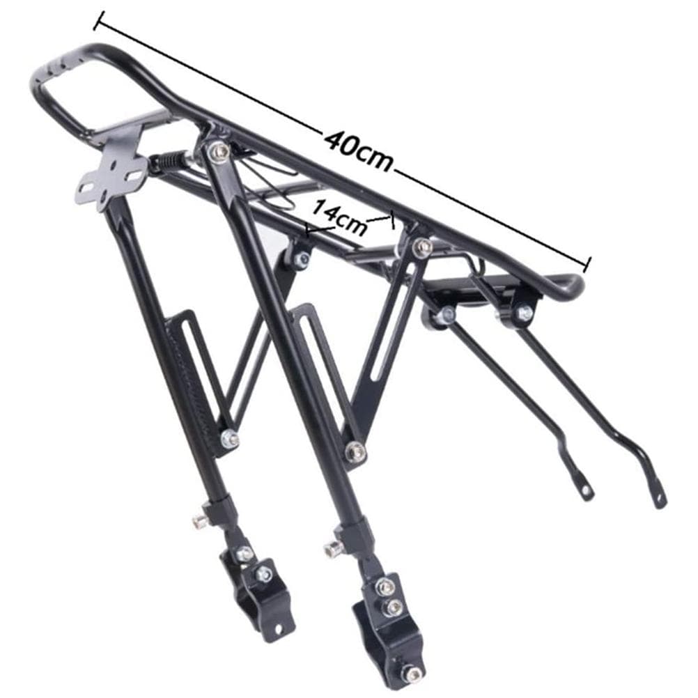 Adjustable Bike Cargo Rack High Capacity Luggage Carrier Racks Cycling Accessory
