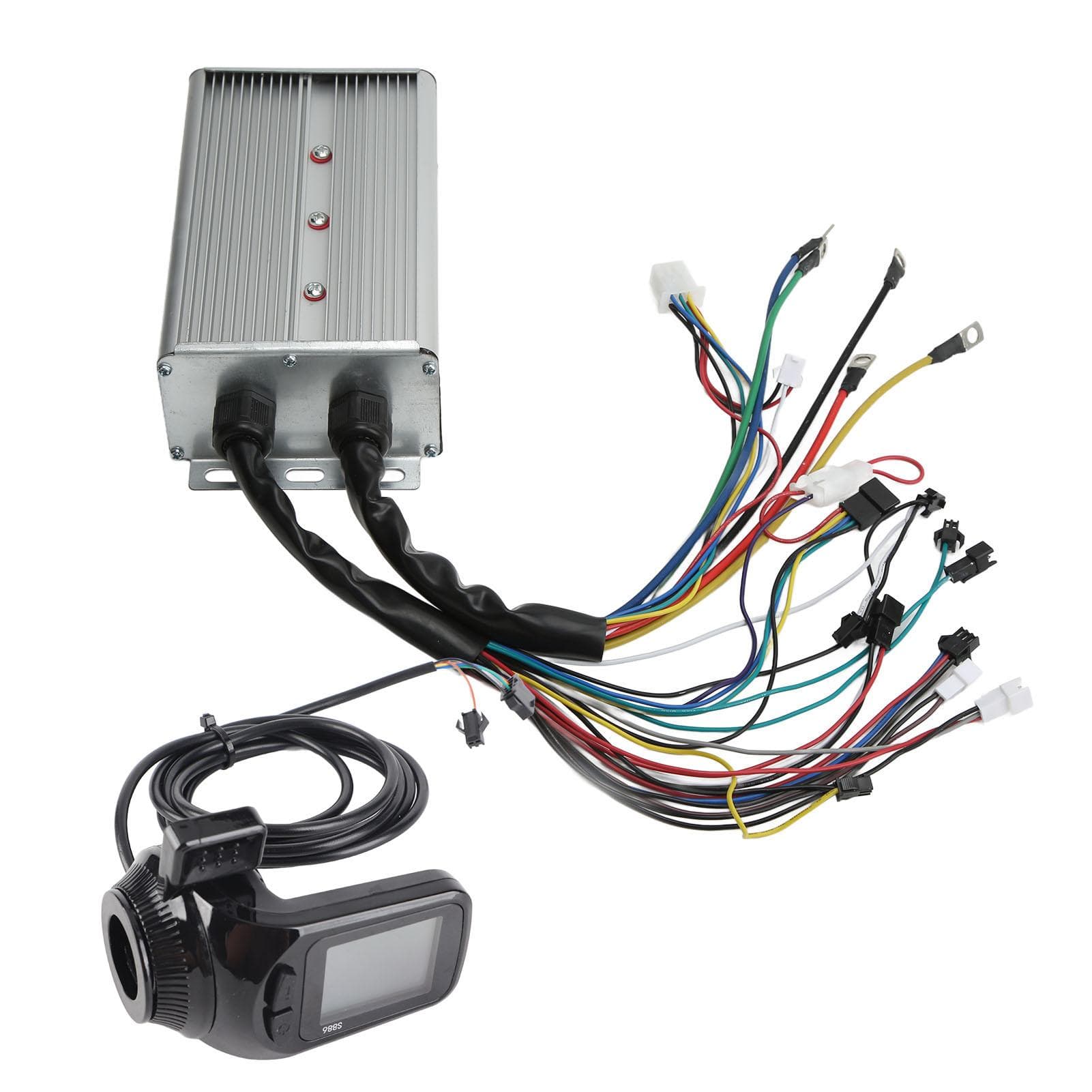 48V 60V 1500W Brushless Controller LCD Display Kit Electric Bicycle Scooter Brushless Controller