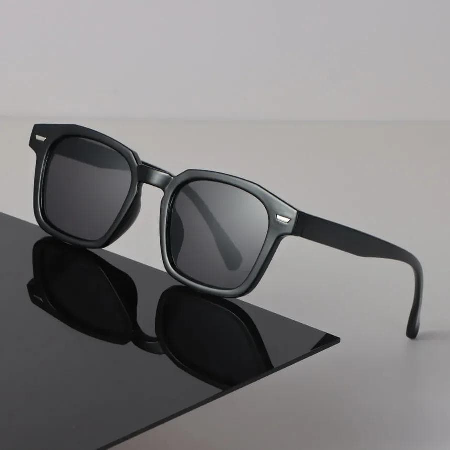 Vintage Rectangle Sunglasses Women Men Luxury Designer Fashion Glasses Casual UV Protection Stylish Other