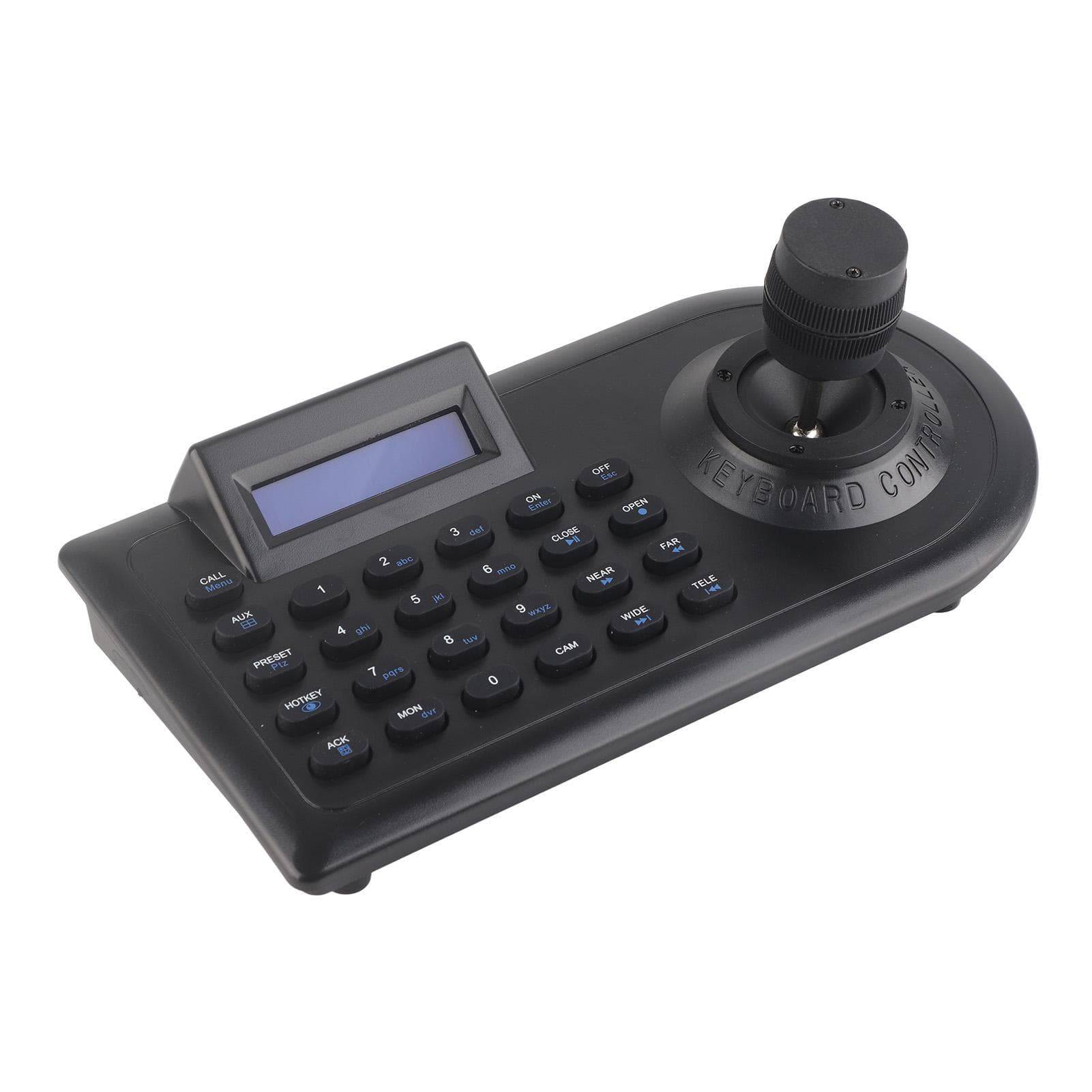3D PTZ Camera Controller Strong Compatibility LCD Display with Joystick for Public Security