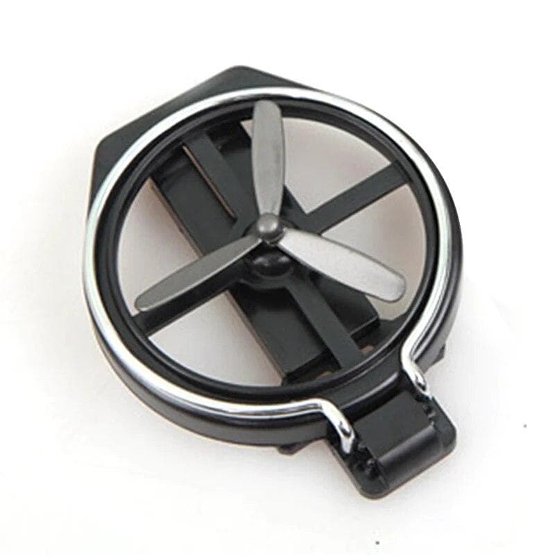 Universal Folding Cup Holder Auto Car Air-Outlet Drink Holder with Fan Car Beverage Bottle Cup Car Frame Car Accessories black