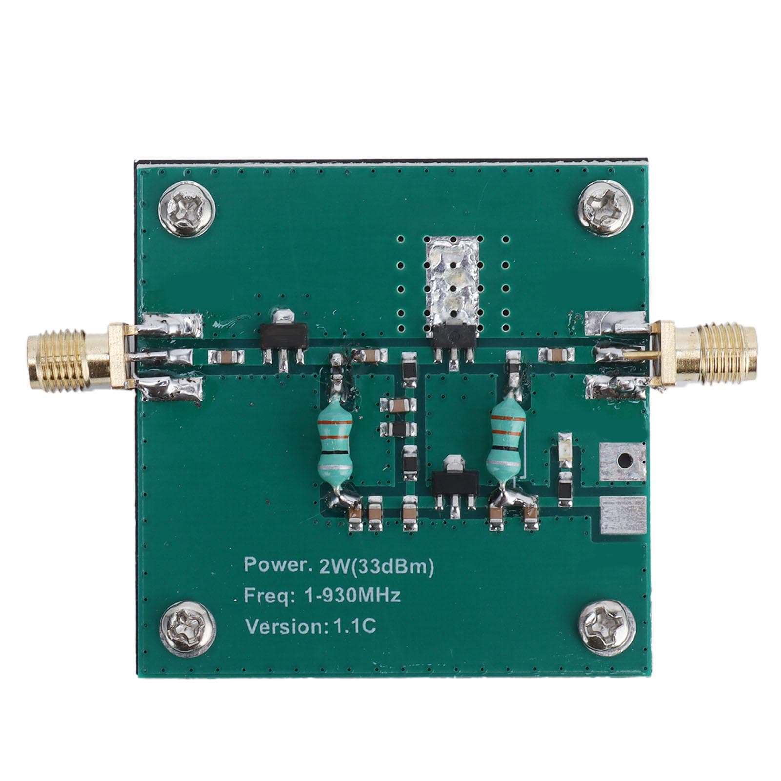 RF Wideband Amplifier Low Power Broadband Module Standard SMA Female Connector 1?930MHz 2.0W