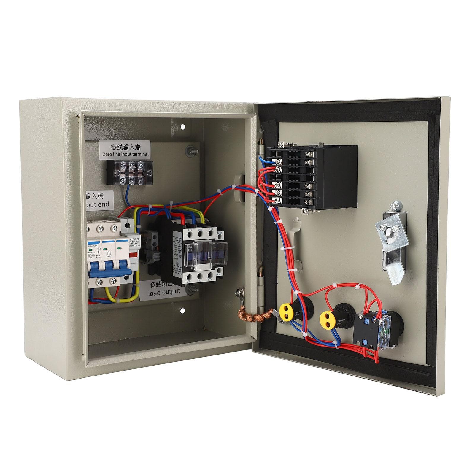 BERM PID Temperature Controller 3 Phase 15KW Intelligent Thermostatic Control Box for Heating