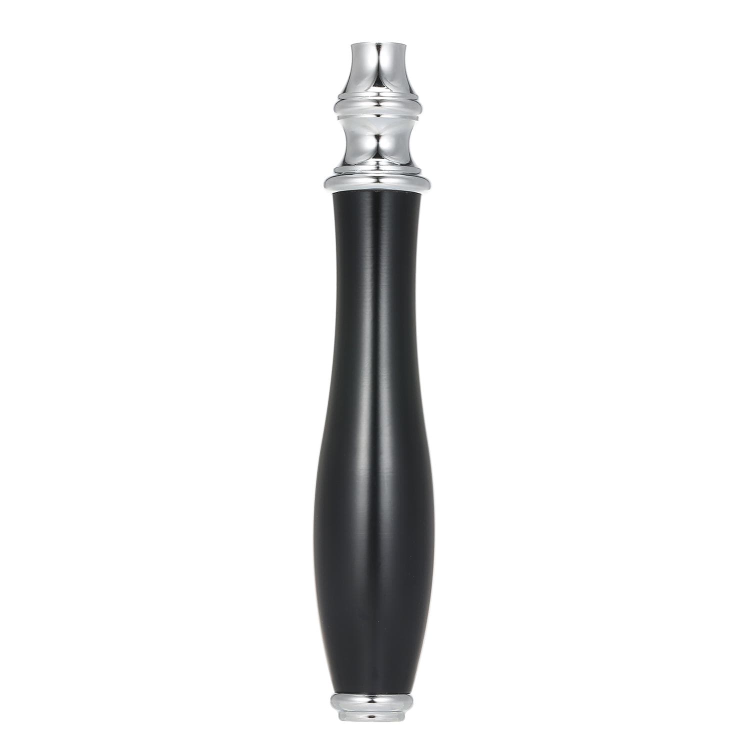 Shaving Handle for Double Edge Shaving Razor Safety Beard Razor Stainless Steel black