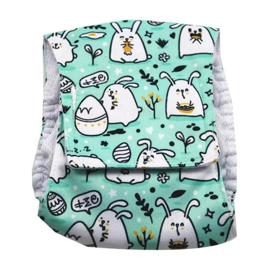 Doggie Diaper Washable Breathable Vibrant Color Male Dog Diapers Belly Bands XS mint green