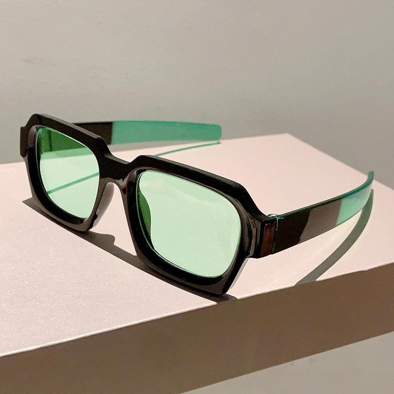 Square Sunglasses Women Men Vintage Luxury Designer Punk Hip Hop Summer Candy Shades UV400 Protection