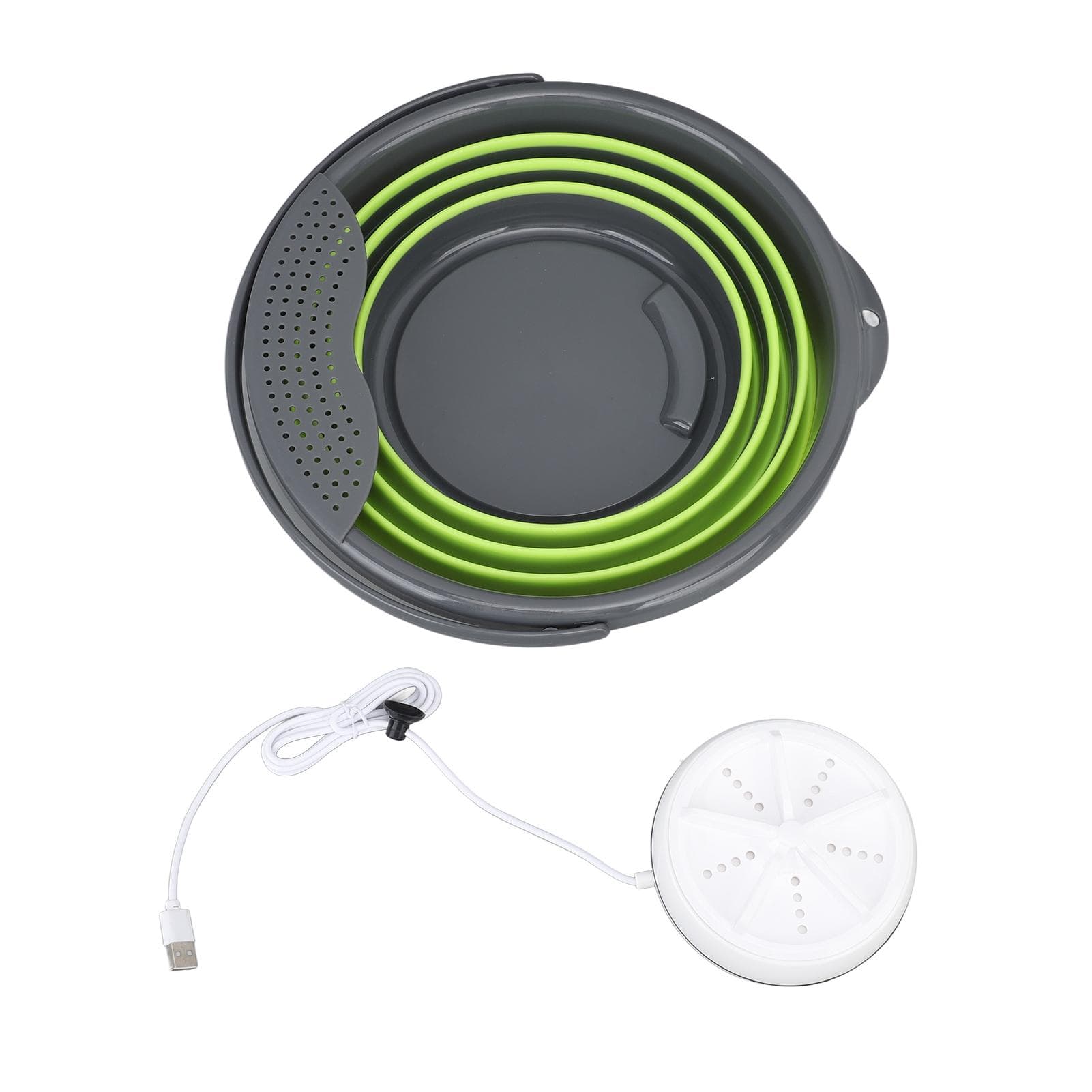 24W Portable Washing Machine Dormitory Sock Underwear Mini Washer Mini Washing Machine with 10L