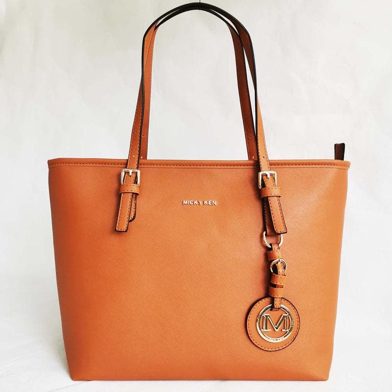 Women's Trendy Bags: Popular European & American Fashion Shoulder Handbags in Cross-Grain Leather khaki