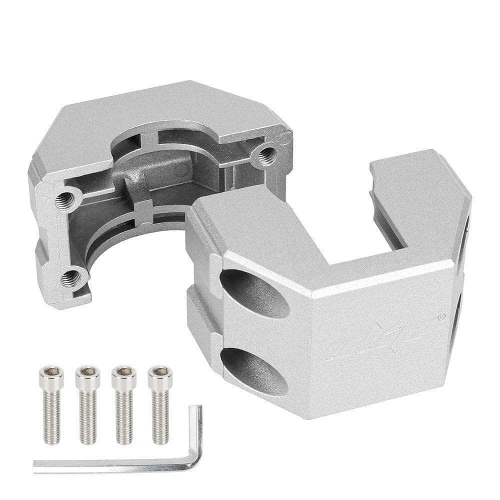 Ulip Electric Scooter Folding Clamp Aluminum Alloy Vertical Rod Rugged Lock Compatible with G30 silver