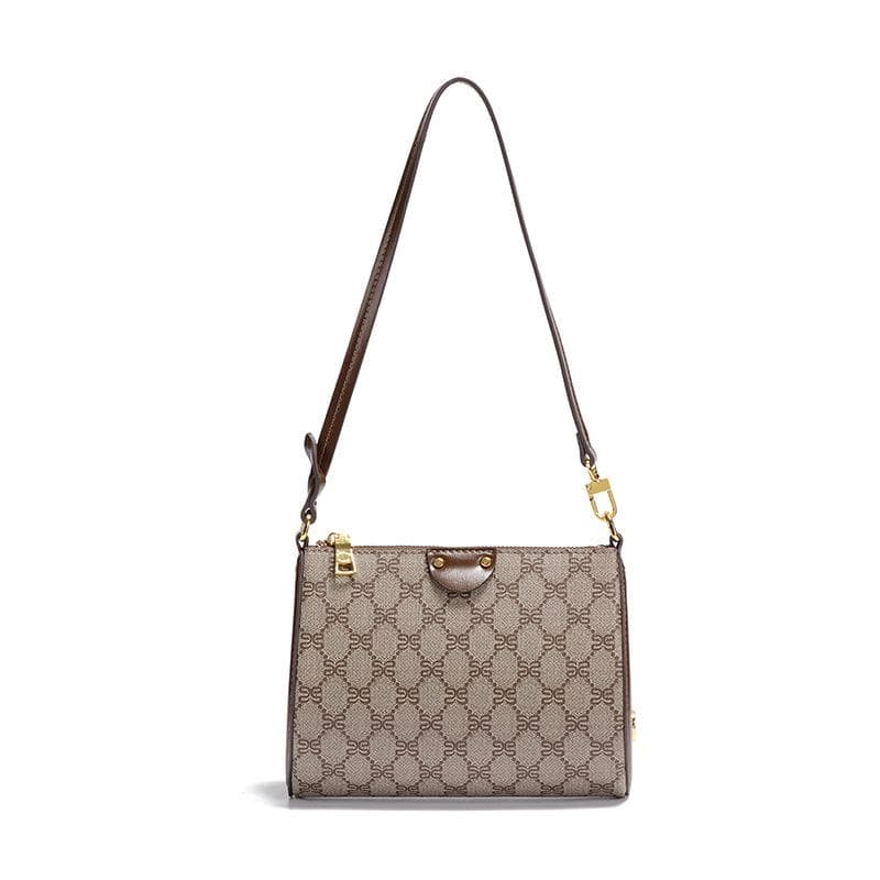 Classic Vintage Small Square Bag, Trendy and Individual Single-shoulder Bag, Ladies' Handbag, Casual and Versatile Underarm Bag