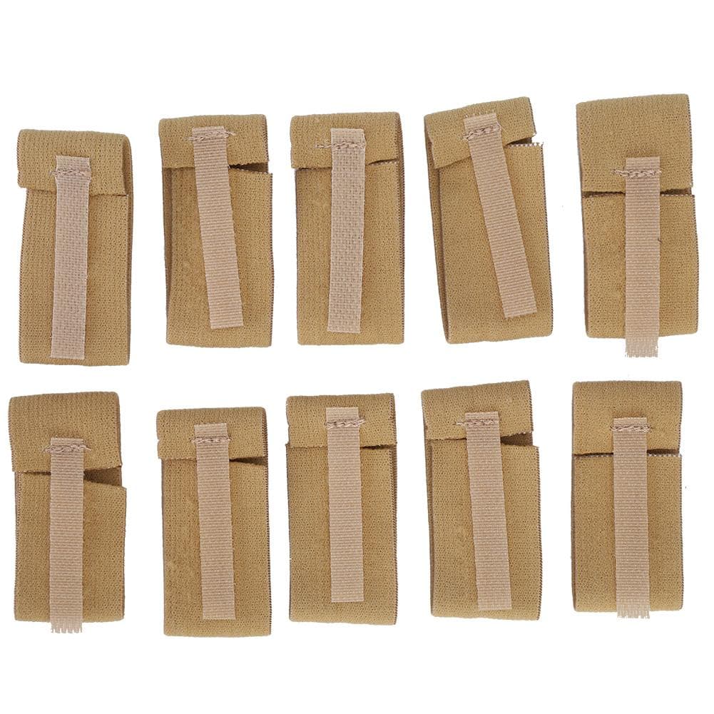 10pcs bag Hook & Loop Fixation Urine Catheter Strap Urine Bag Fixation Strap for Bedridden