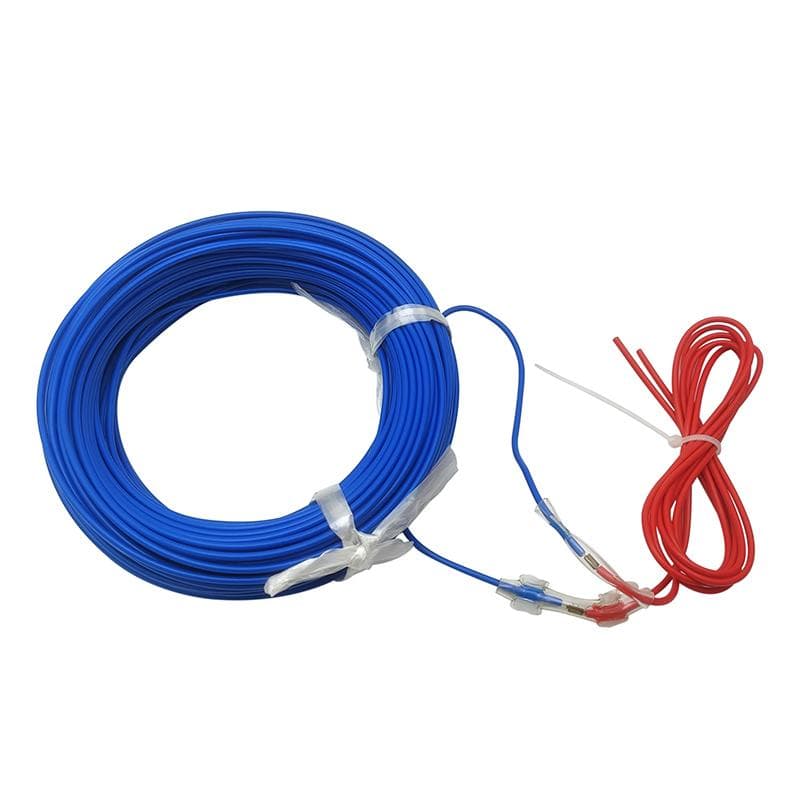 30/50/100/120m Soil Heating Cable Greenhouse Heating Wire Warm Floor for Plants 30m blue