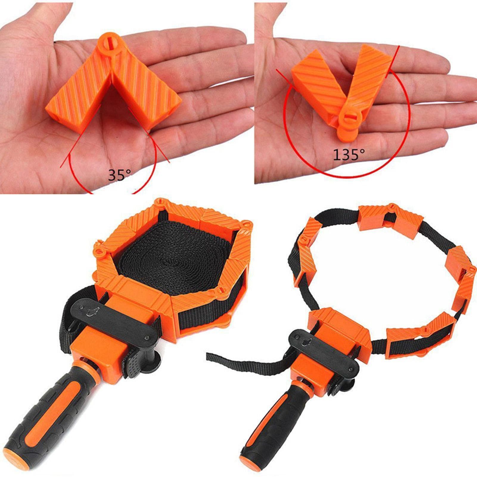 4m Nylon Band Clamp Plastic Portable Compact Strap Clamp Woodworking Frame Clamp