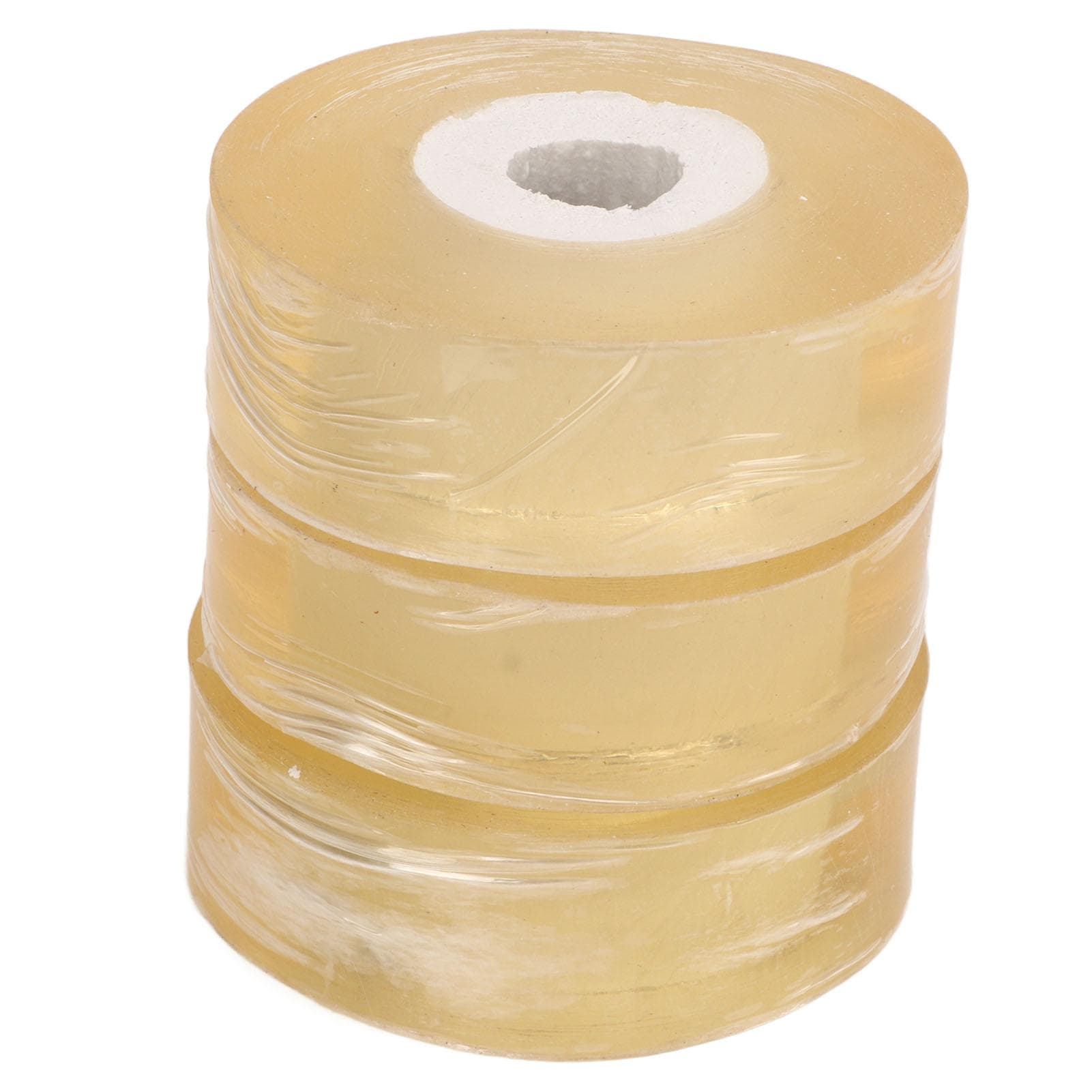 3pcs Grafting Tape Professional Stretchable Self Adhesive Plants Repair Budding Tapes for Floral yellow