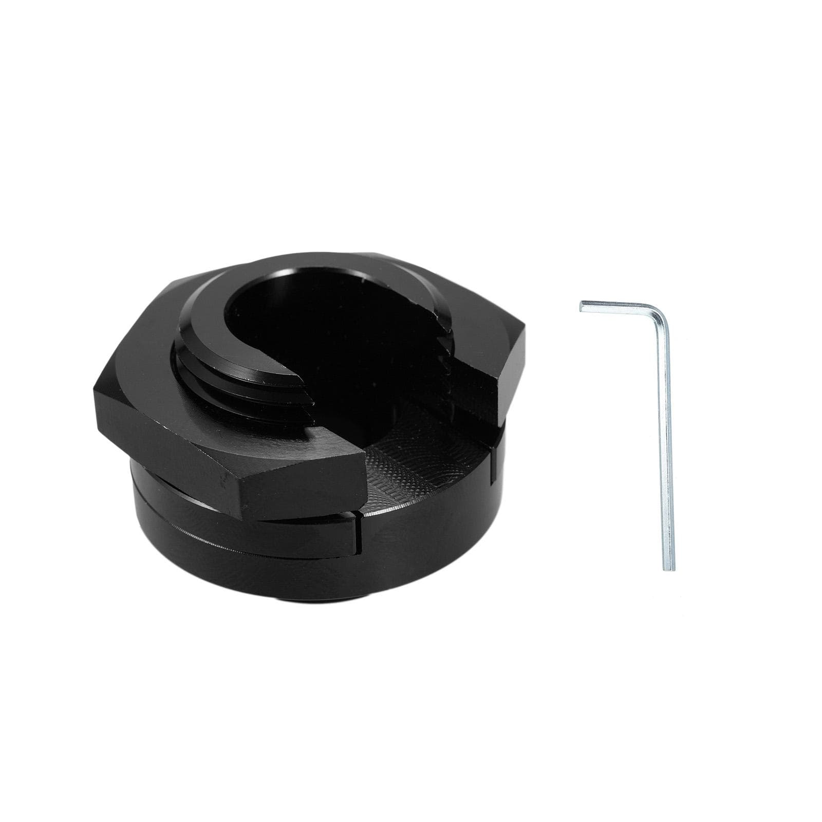 Engine Harness Firewall Grommet Hole Firewall Buttonhole Aluminum Alloy CNC-machined Replacement black