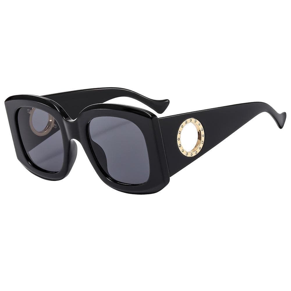 New Oversized Square Sunglasses Women Men Vintage Designer UV400 Luxury Brand Fashion Shades Unisex as picture