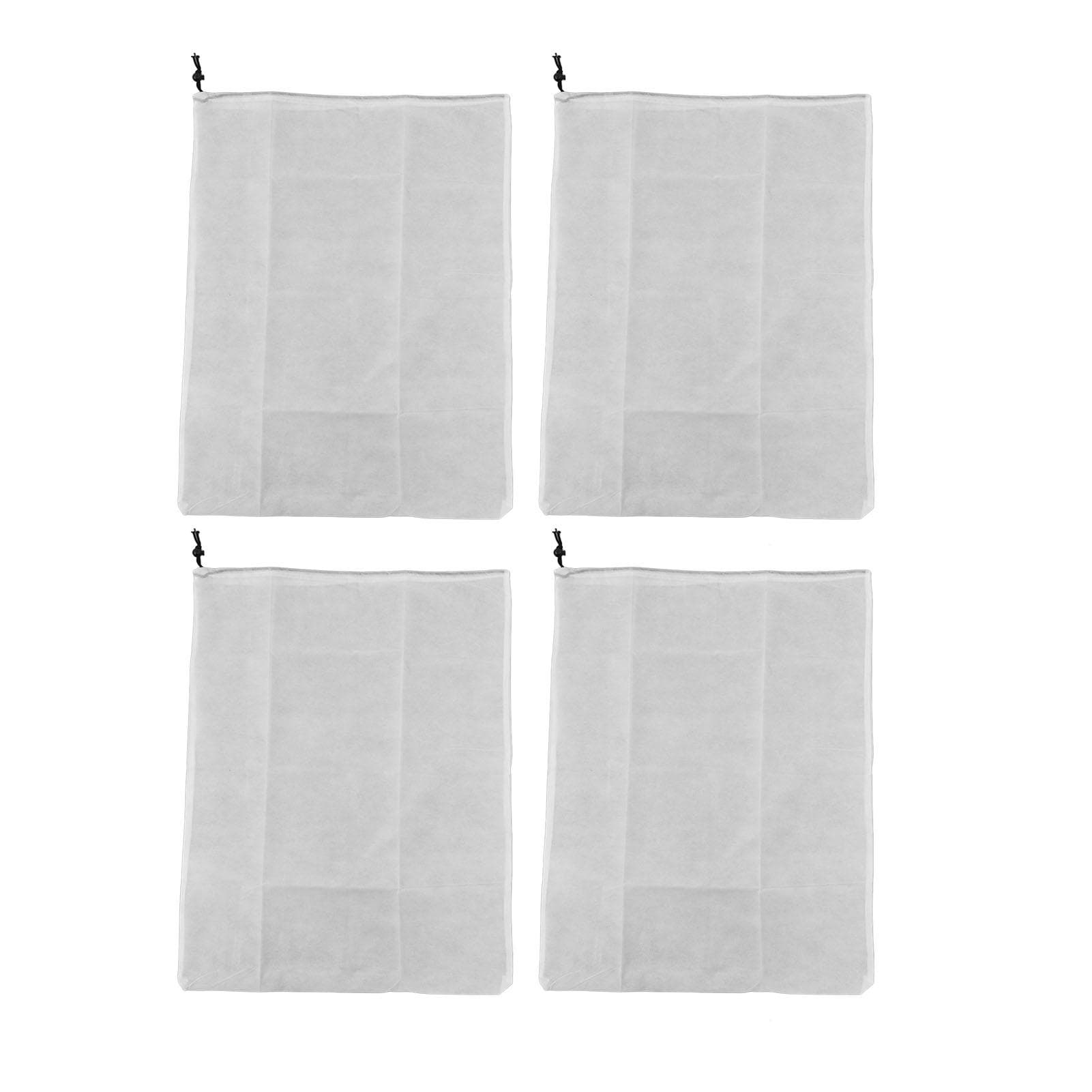 4pcs Plant Covers Reusable Winter Frost Protection Bag with Drawstring for Plants Oudoor