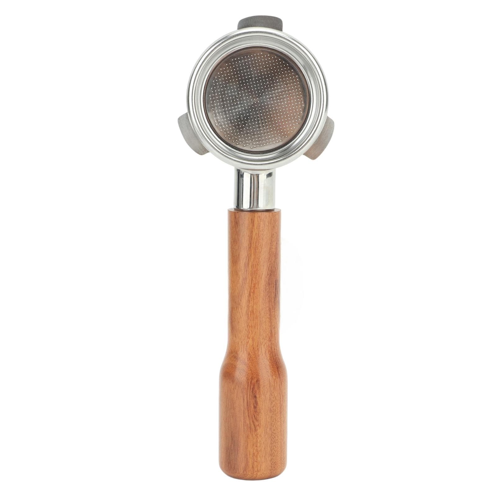 Bottomless Portafilter 54mm 3 Ears Solid Wood Handle Stainless Steel Coffee Bottomless Filter for Style 1