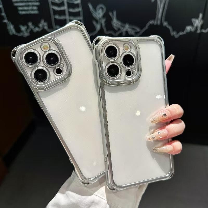 Apple 16promax Crossbody Phone Case IPhone 16pro Solid Color TPU Four Corner Anti-fall Lanyard Soft Case Apple 16Plus