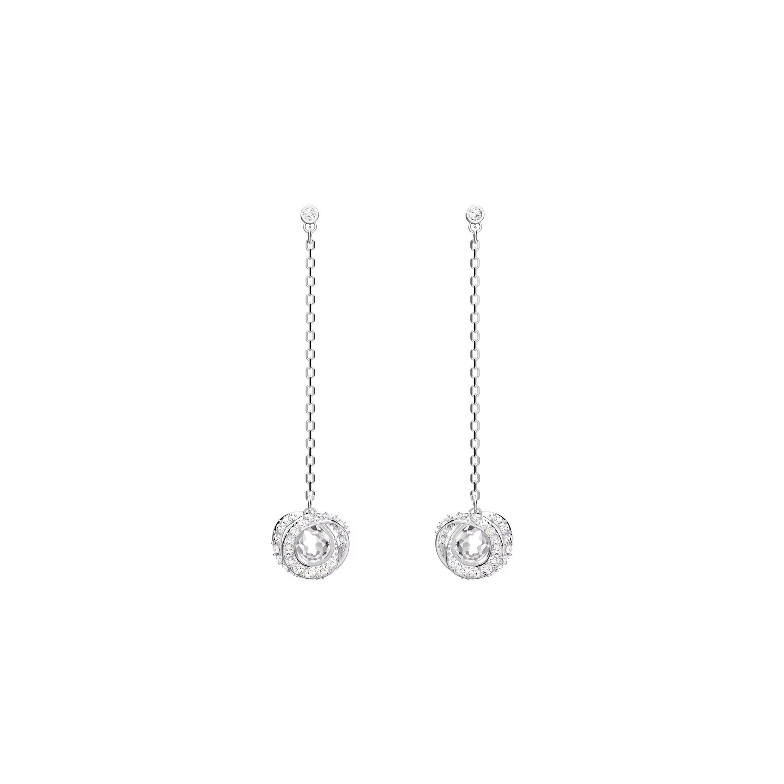 Swarovski Generation Teardrop Earrings Women Earrings 5636515 Box (Random Color)