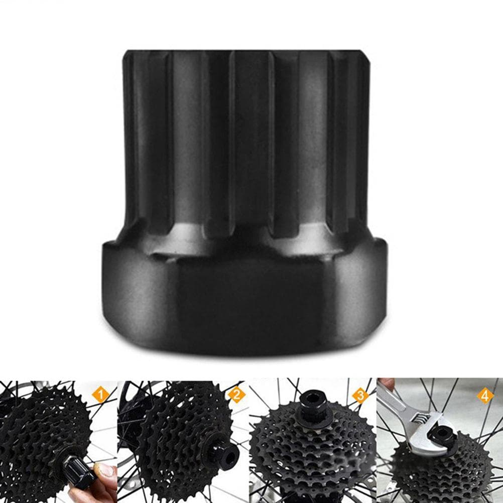 6 in 1 Multifunctional Bike Cassette Removal Tool with Crank Puller and Bottom Bearing Remover 4