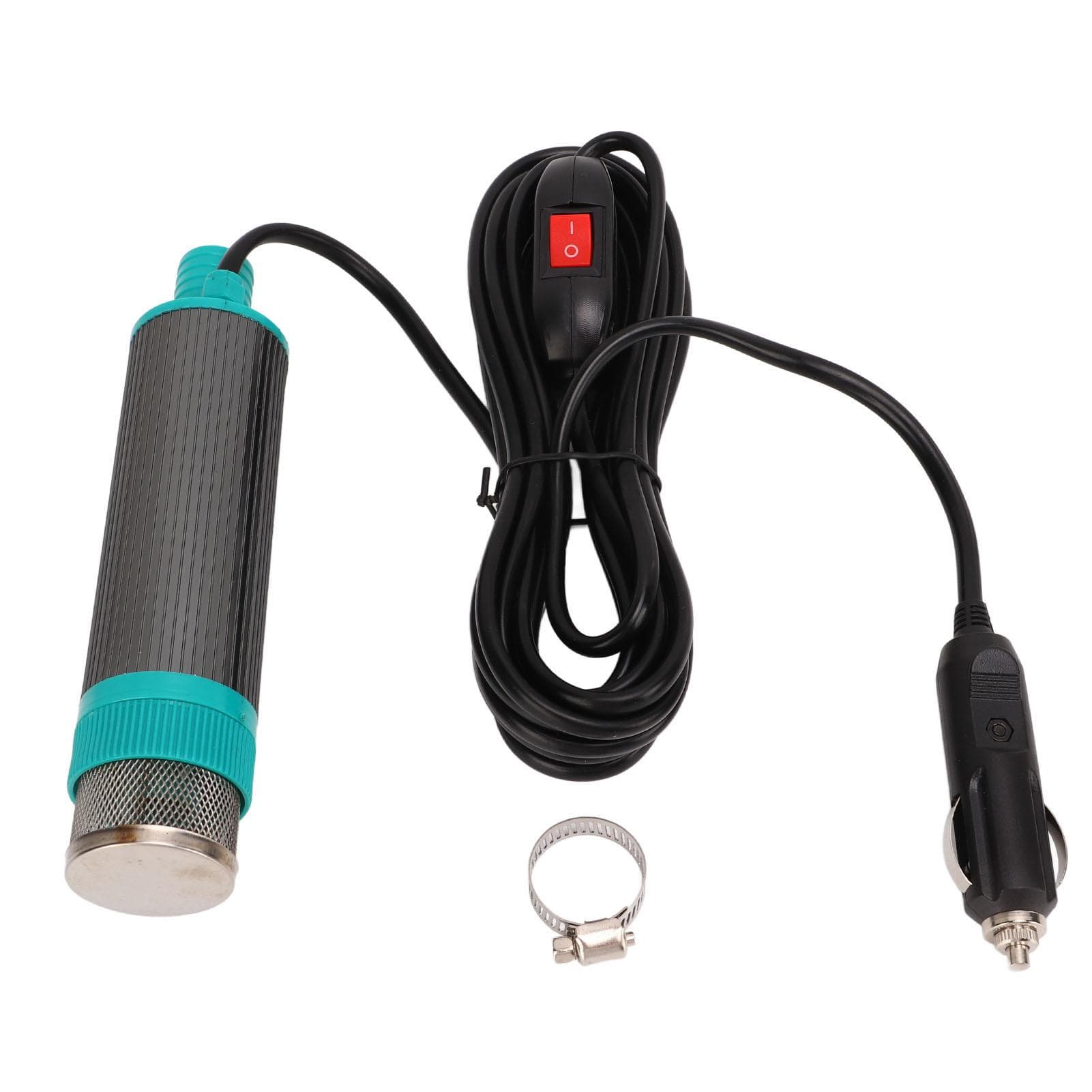 12V Portable Electric Oil Water Extractor Pump with 5m Cable Transfer Fluid Diesel Kerosene for RV