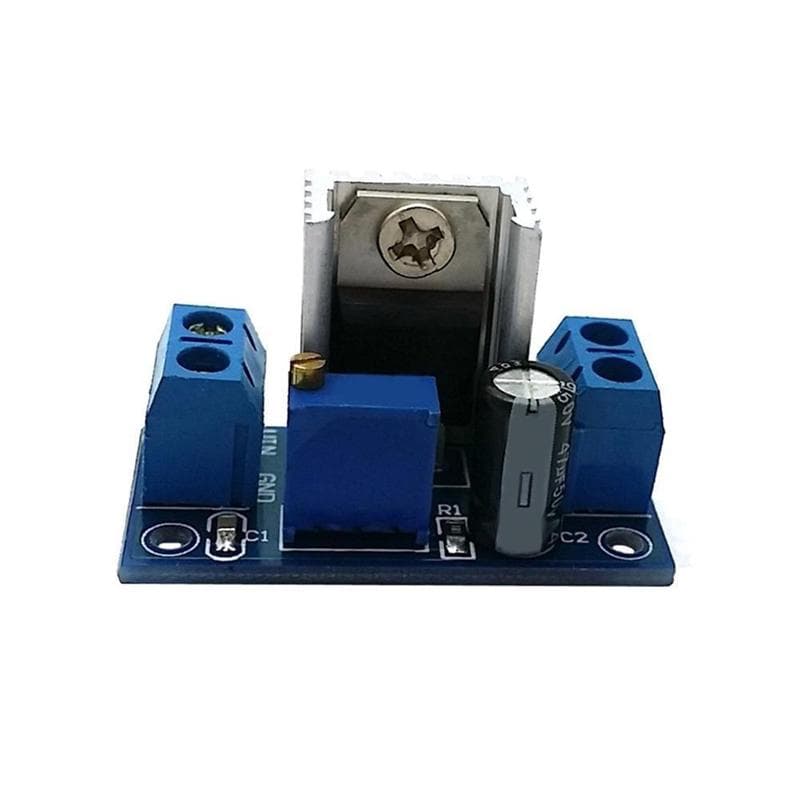 LM317 Adjustable Voltage Linear Regulator Power Supply DC-DC Down Buck Converter Board Module 1PC