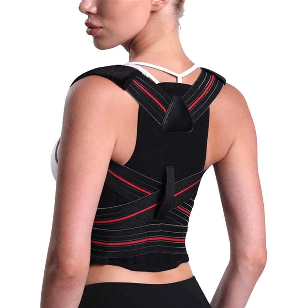 Posture Corrector Back Posture Brace Clavicle Support Stop Slouching and Hunching Adjustable Back Trainer Home Gym Office School XXL