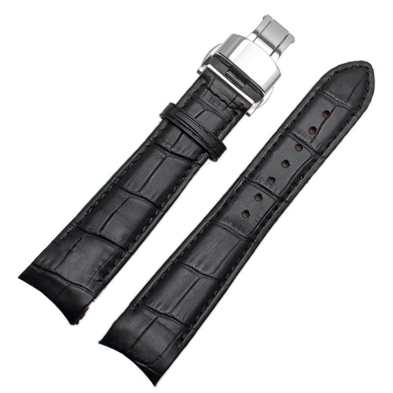 Genuine Leather Bracelet curved end watch strap 20mm for citizen BL9002-37 05A BT0001-12E 01A watch band 21mm watchband 22mm 20mm
