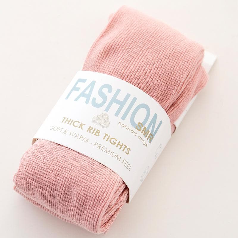 Thicken Warm Striped Woman Tights Autumn Winter Pantyhose Cotton Knitted Stockings Multi Colors Collant One size
