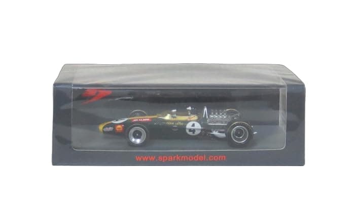 Spark 1/43 scale Lotus 49 1968 F1 South African Grand Prix Winner #4 J. Clark Finished Product