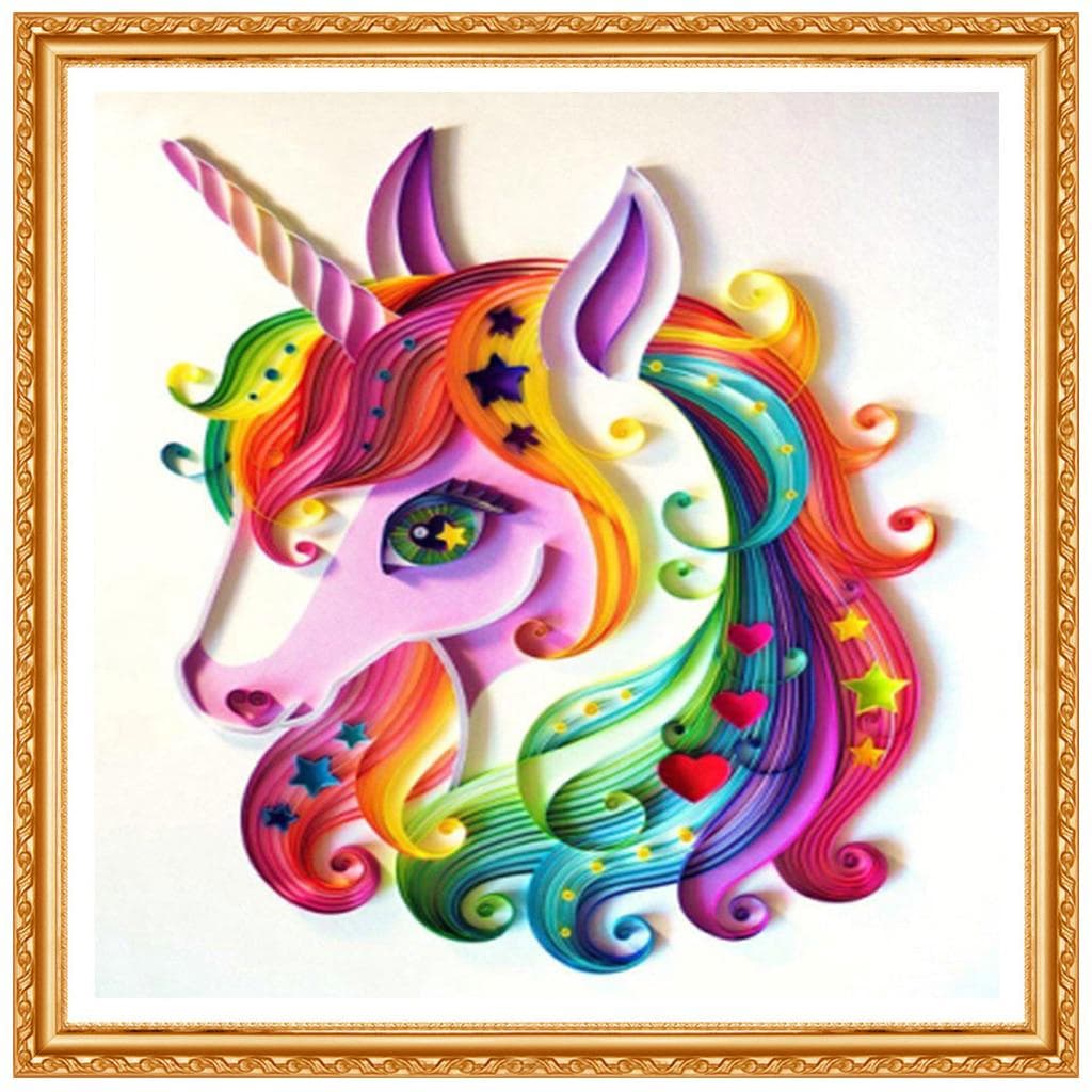 Diy 5d Diamond Painting Cross Stitch Kits Round Drill Full Needlework Home Decor 20X30CM