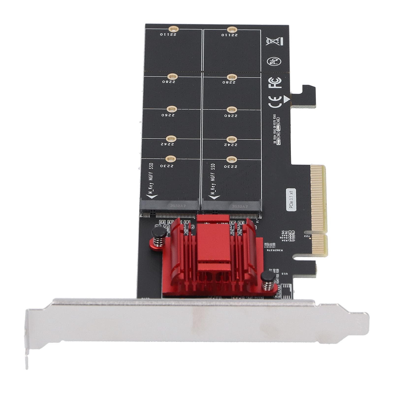 Hard Disk Expansion Card PCIE SSD Converter Computer Supplies PCIE3.1 M.2 NVME TXB122