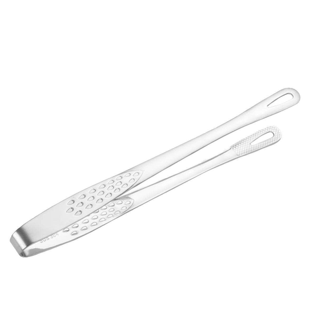 1pcs Stainless steel food tongs long handle non-slip barbecue tongs steak tongs kitchen cooking tool accessories BBQ Cooking Tongs 28cm