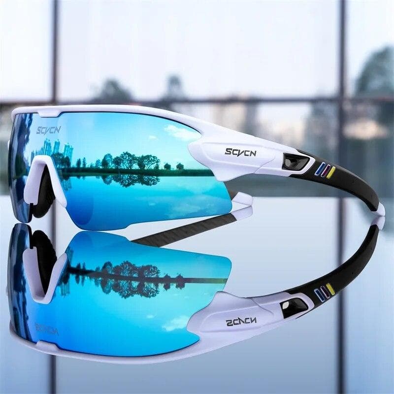 Mountain Bicycle Glasses Sport Men Sunglasses Cycling Goggles Outdoor MTB Road Running Sunglasses UV400 Protection Eyewear 3 lens