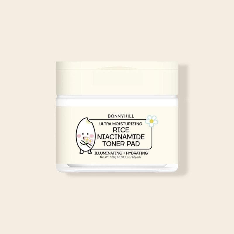 Bonnyhill Rice Niacinamide Brightening Toner Pad (60 pads)