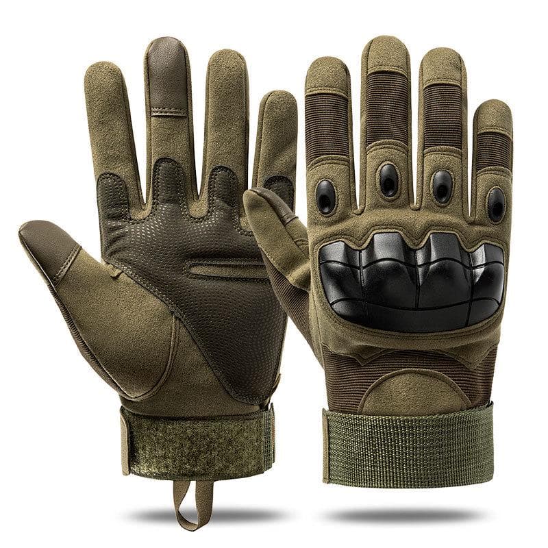 Tactical Glove Male Outdoor Tactical Protection Sports Training Outdoor Military Fan Riding Glove Male XL army green