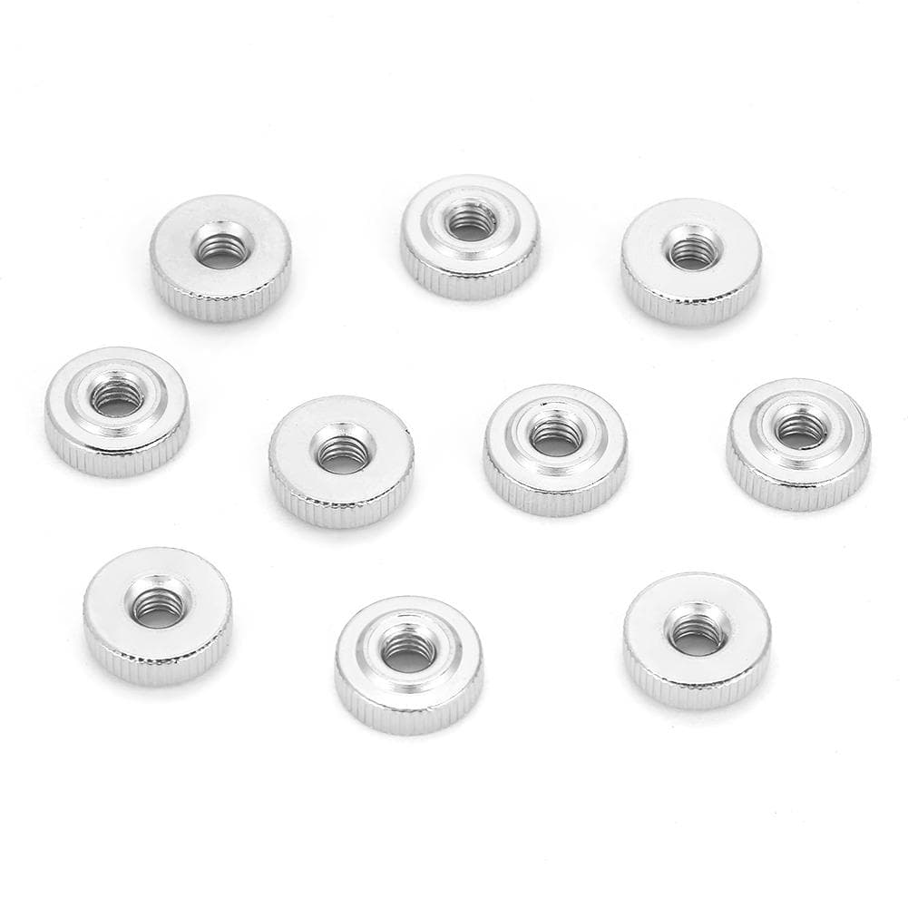 10Pcs GB807 M4 M5 M6 M8 M10 Handle Nut Knurled Thumb Nuts(M3)