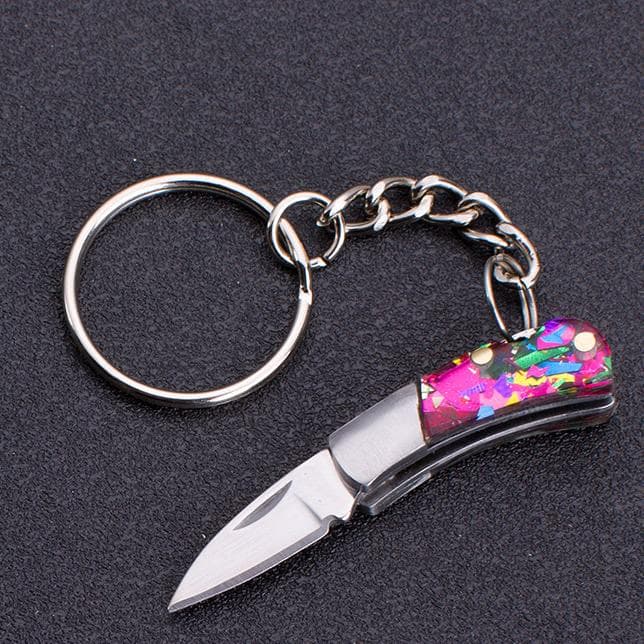 Key Rings Key Rings Gifts Diy Disassembling Express Delivery Key Rings, Mini Keychain, Small Knife, Colorful Pocket Mini Gift