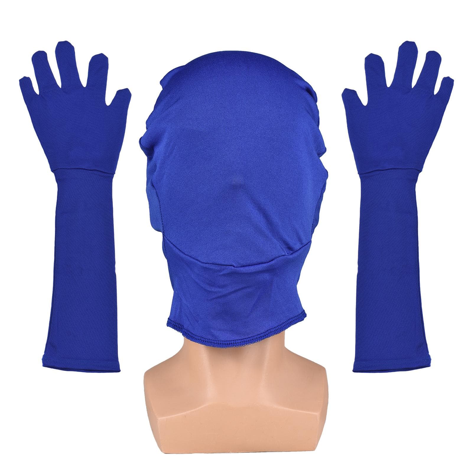 Green Chroma Key Mask Gloves Chromakey Hood Glove Invisible Effects Background Chroma Keying Green blue