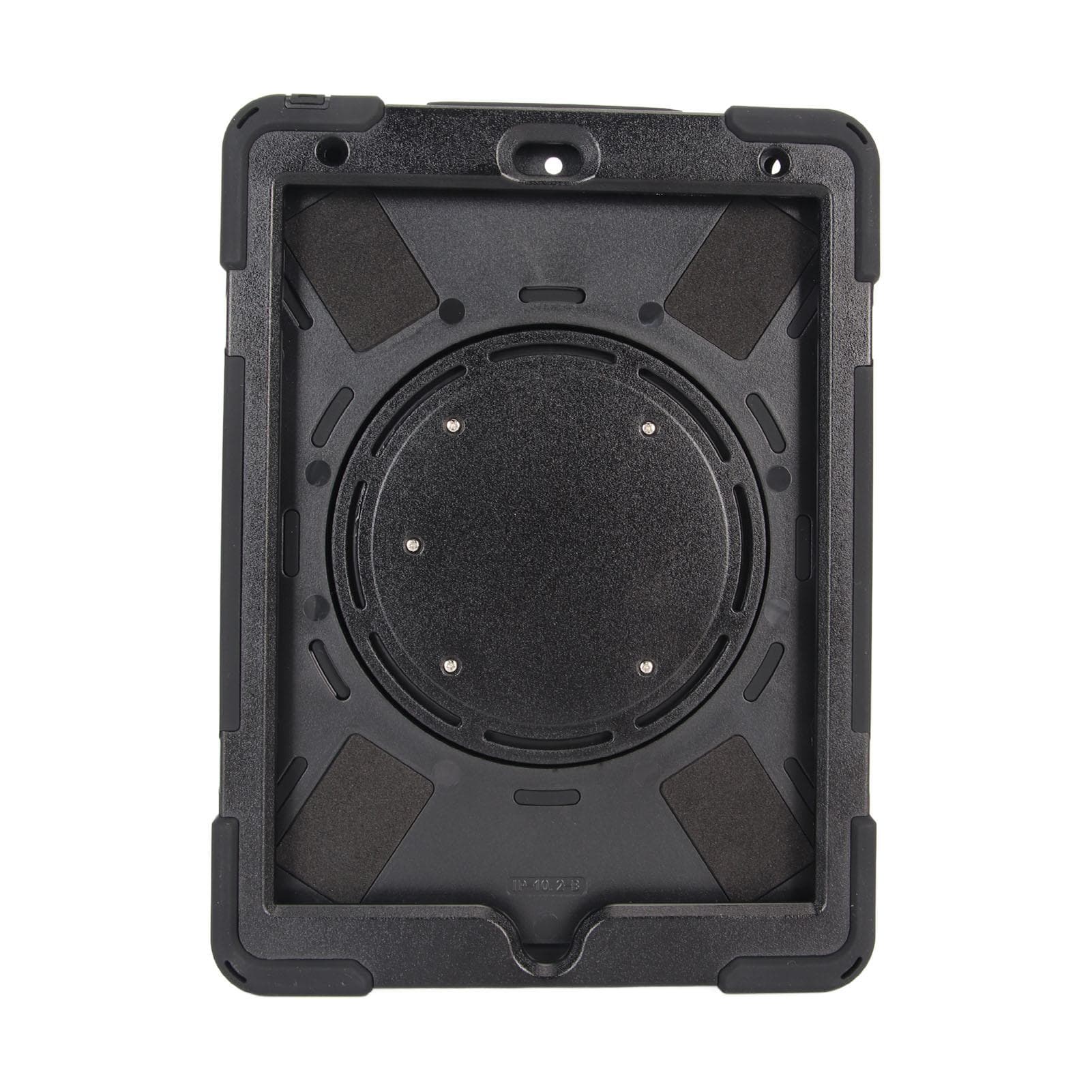 Tablet Protective Case Rugged Case with Hand Strap Kickstand and Shoulder Strap for IOS 2019 2020 black