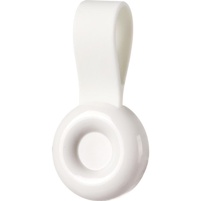 Silicone Toilet Lid Lifter Toilet Seat Lifting Handle Lid Opener Sticker Toilet Seat Lid Opener for Bathroom white